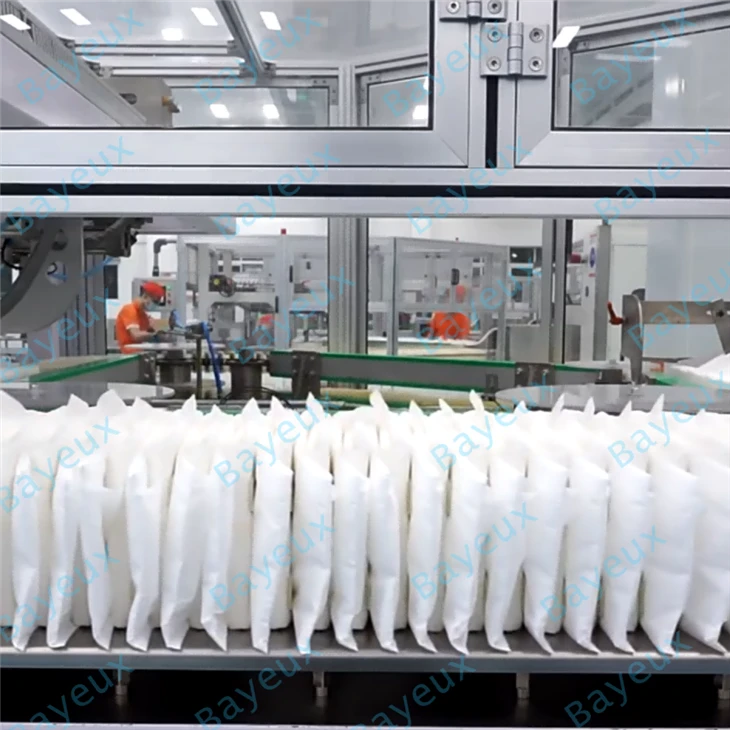 High speed adult diaper making machine
